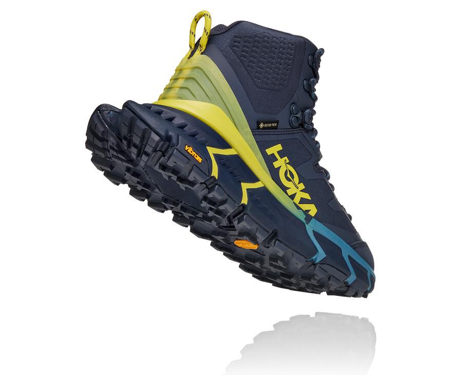 Sapatilhas Hoka One One Feminino Azuis - Tennine Hike Gore-Tex - 058-CAMFRT